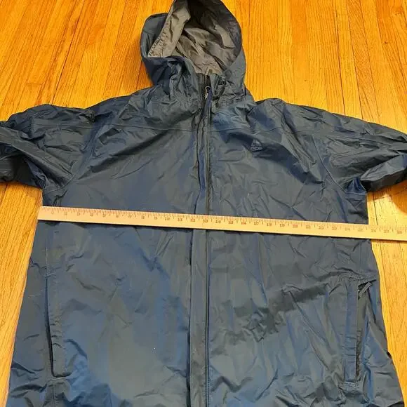 Nike ACG Jacket Mens XL Fit Storm Vintage Windbreaker Blue Hooded Nylon Rain - Picture 7 of 8